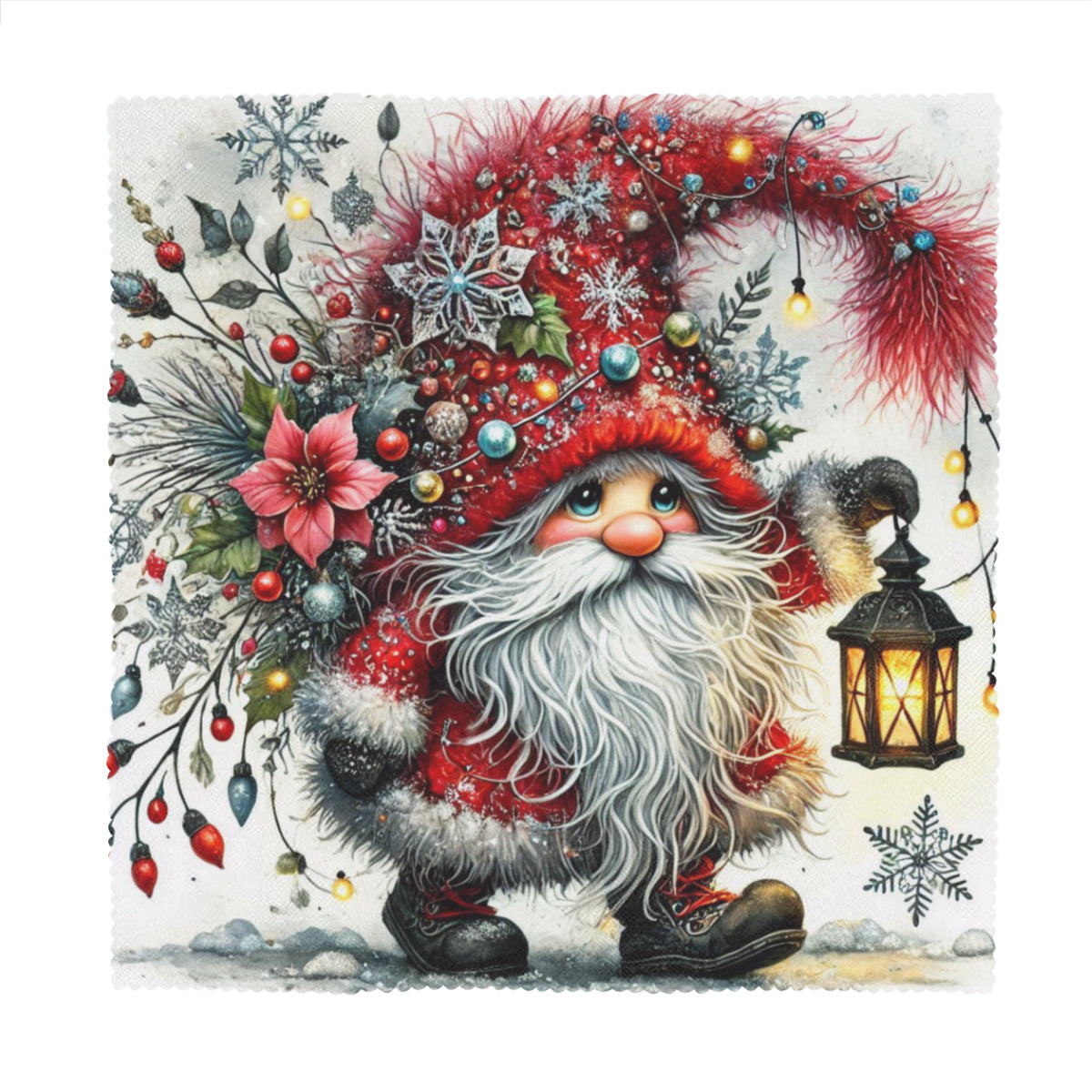 Napkins Christmas Gnome