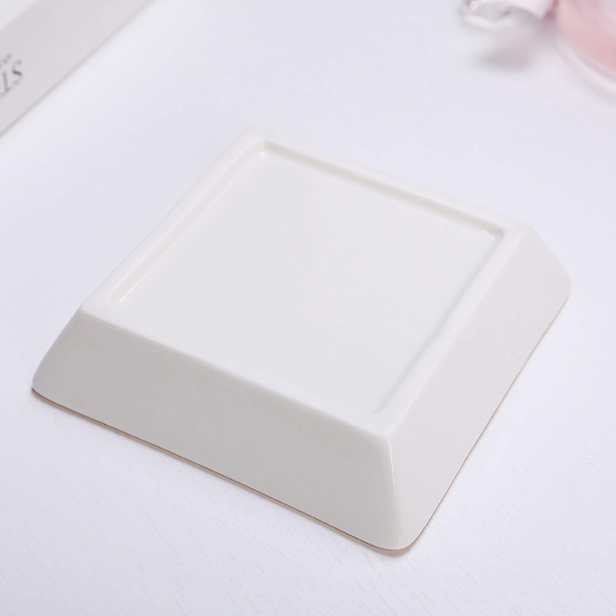 Custom Ceramic Square Dinner Plates Appetizer Plates 1 Pcs ,2 Pcs, 4 Pcs Christmas decoration
