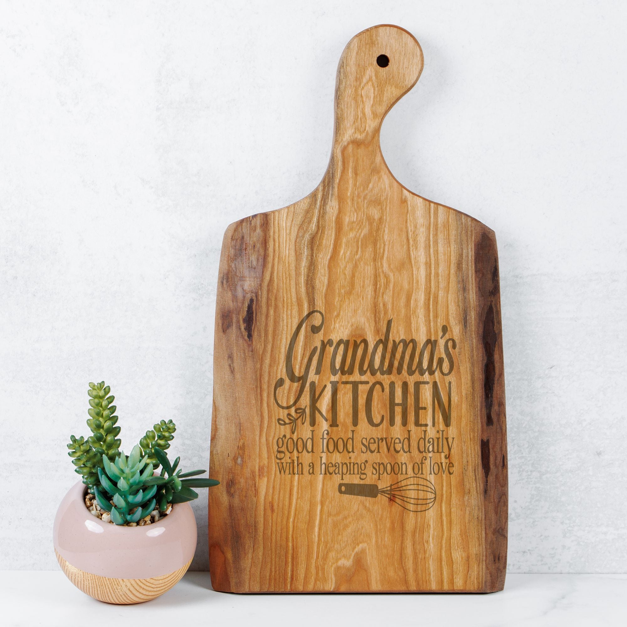 Live Edge Artisan Wood Serving Board