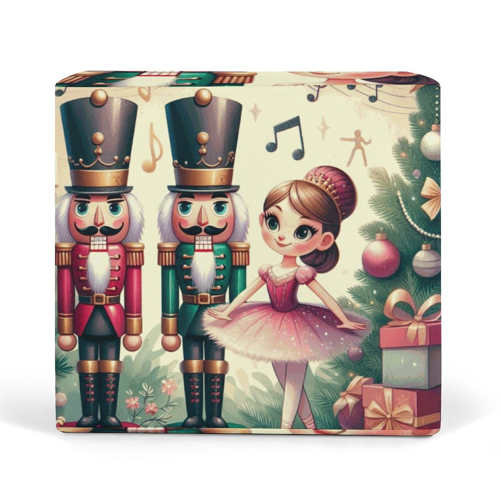 Christmas Nutcrackers Couch Outdoor Cover-25"x25"x4"/64x64x10cm