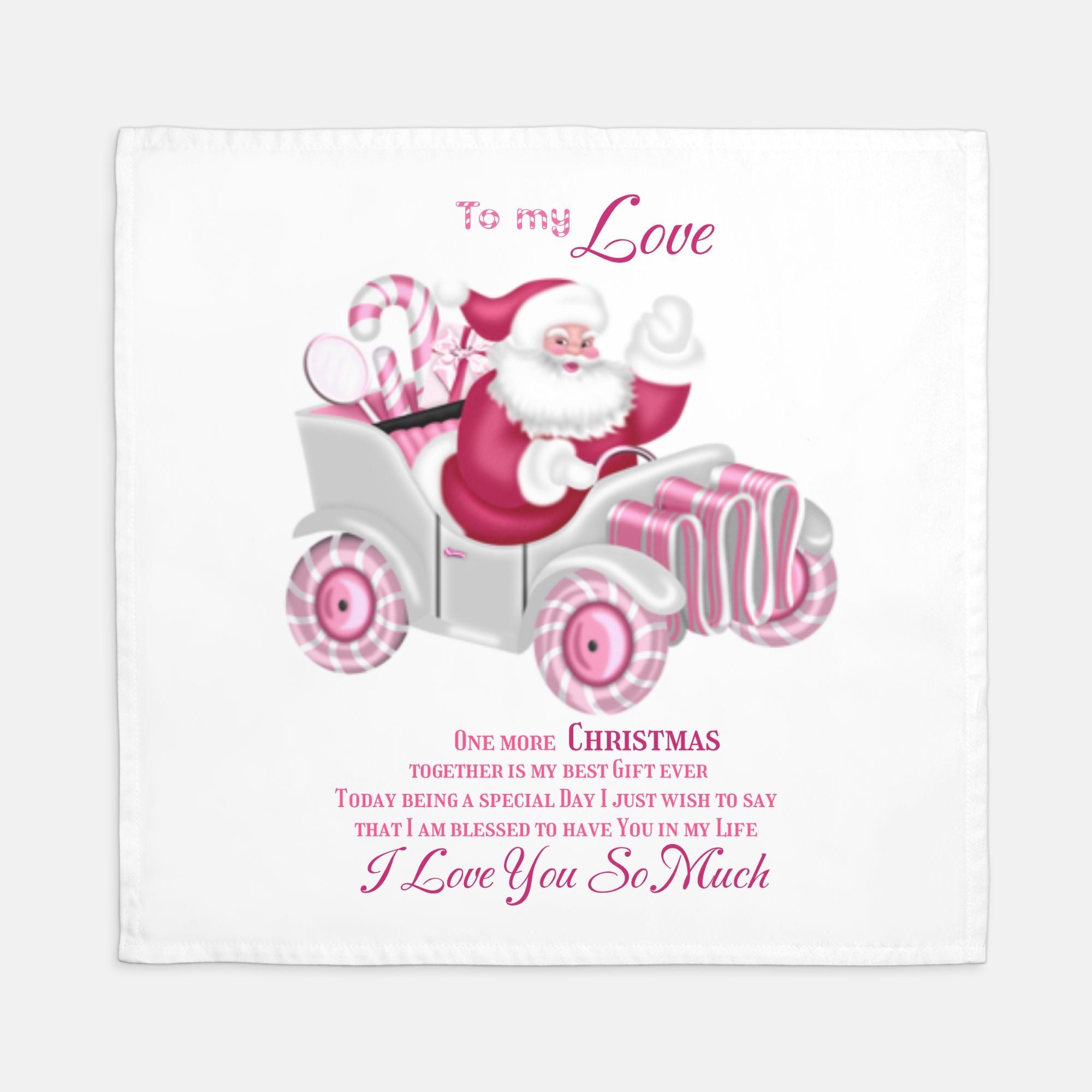 Napkin (2PK) To my Love One more Christmas together