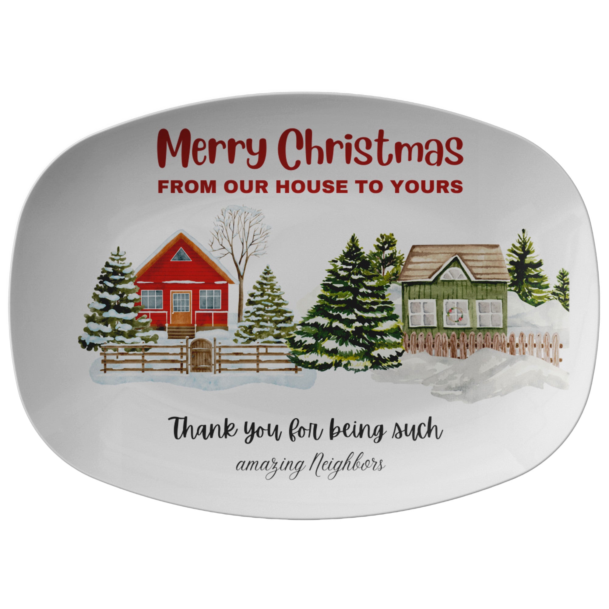 Christmas PlatterMeet your new go-to serving platter! This awesome 10x14" platter is built for everyday use and those "I need to feed a crowd!" moments.
Imagine this: You&