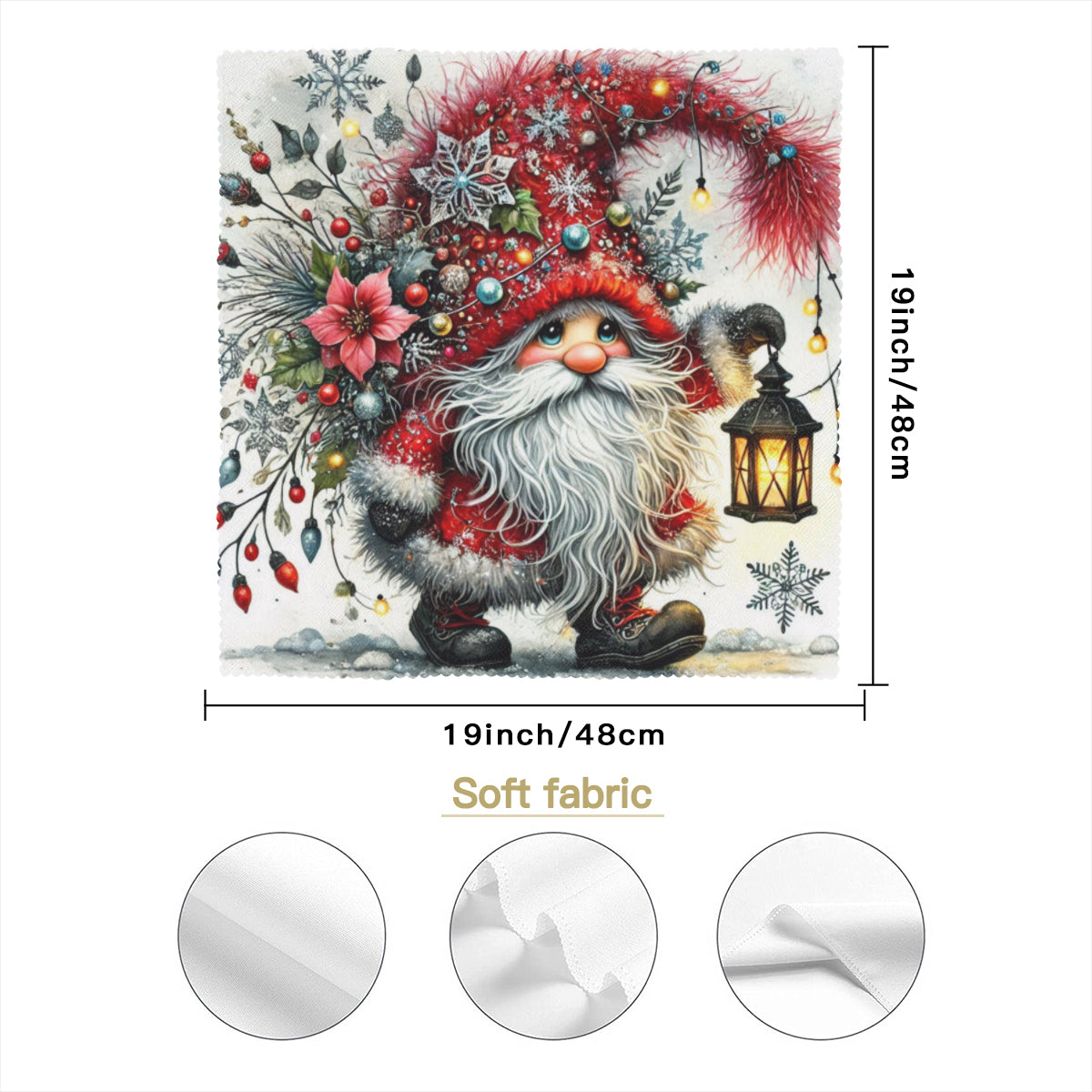 Napkins Christmas Gnome