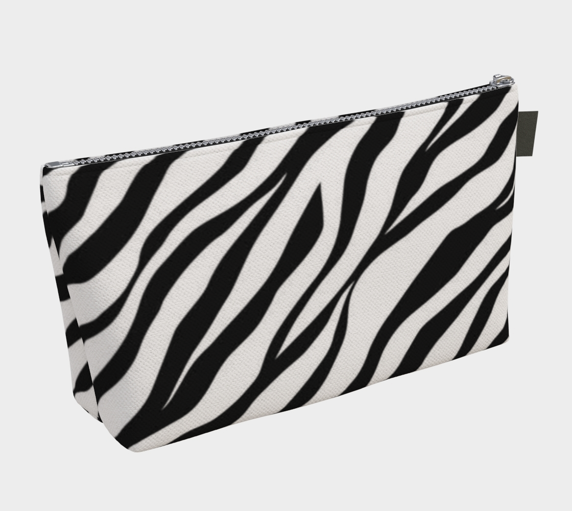 Zebra Cosmetic Bag