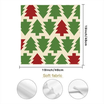 Christmas pattern Napkin Fabric｜ Polyester