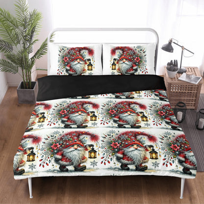 Three Pcs Beddings Christmas Gnome decoration