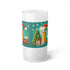 Christmas Frosted Glass Beer Mug - 16oz / Frosted - ChristmasLoving.Shop