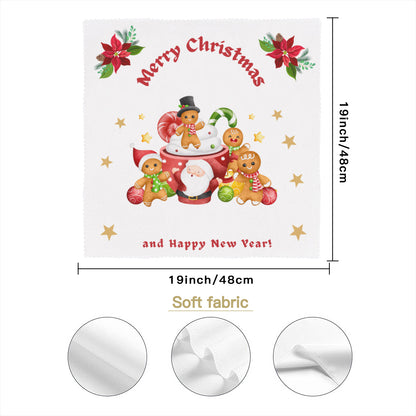 Christmas Napkin Fabric｜ Polyester