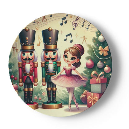 China Plates Nutcracker Christmas decoration