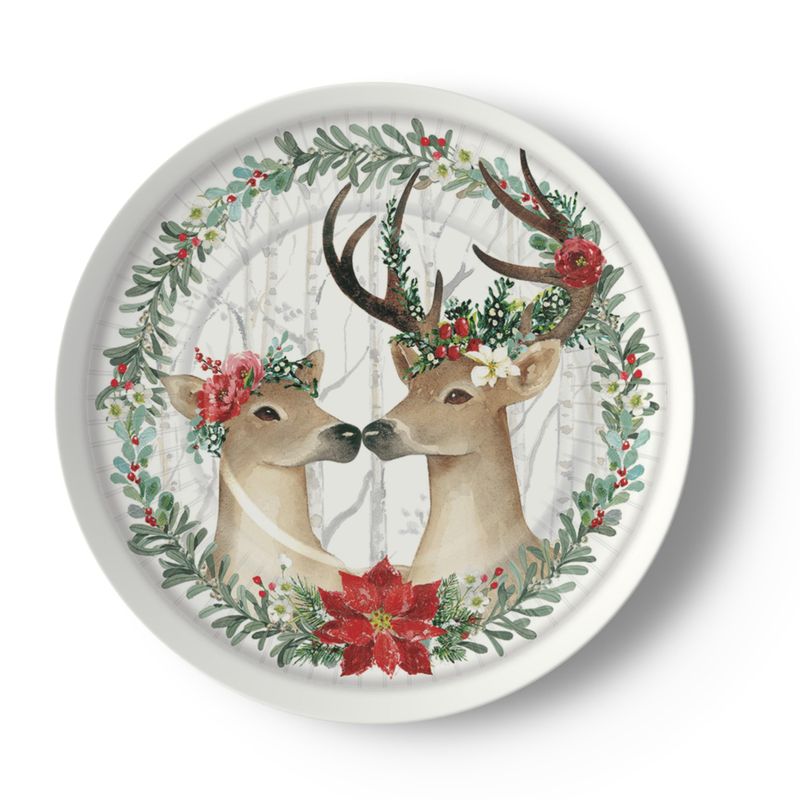 Christmas China Plates