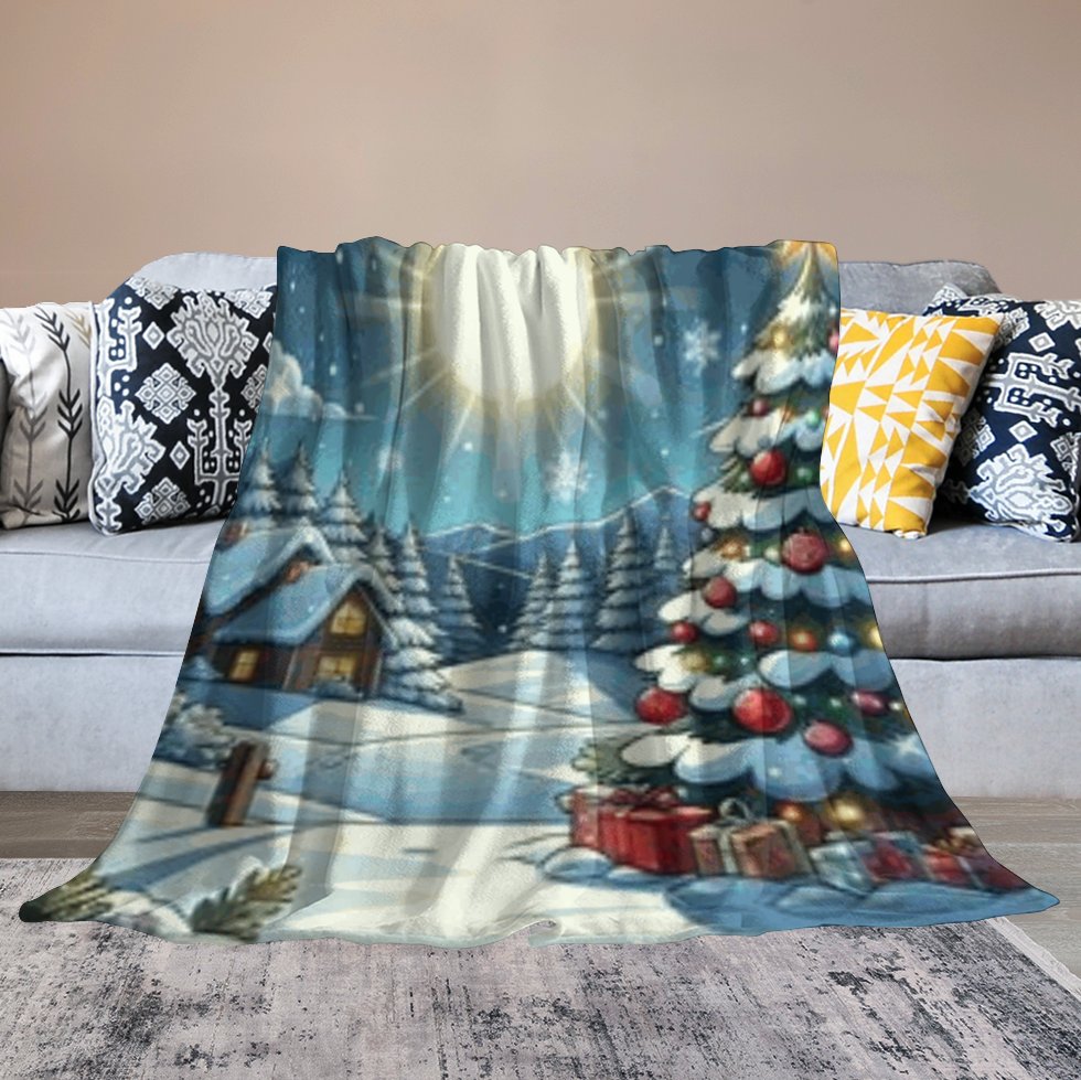 280gsm Flannel Blanket-70&quot;x80&quot; (Dual-sided Printing)