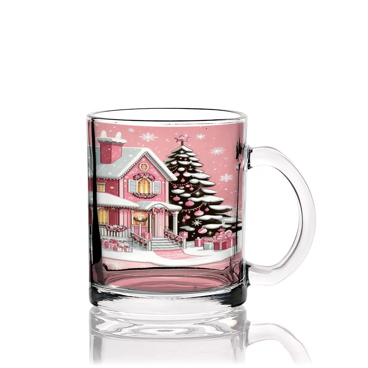 Glass Coffee Cups - One Size - ChristmasLoving.Shop