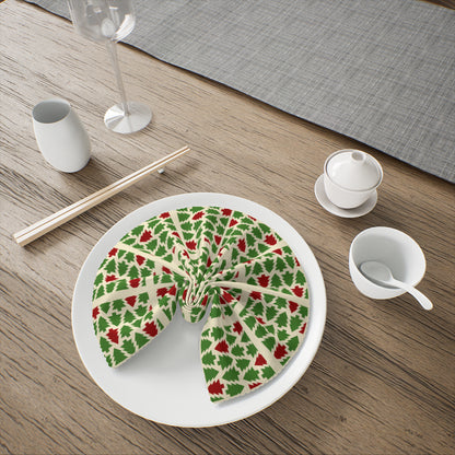 Christmas pattern Napkin Fabric｜ Polyester