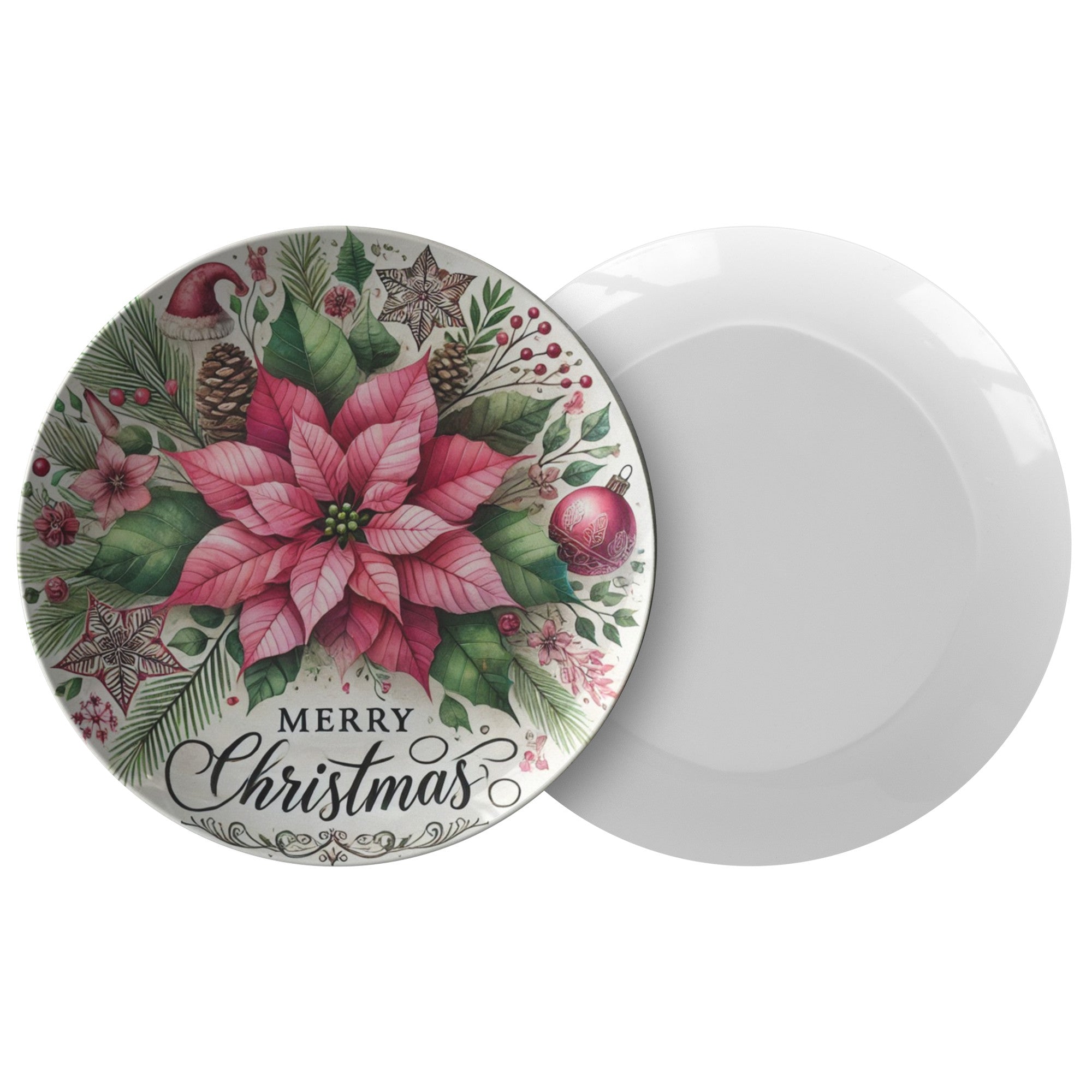 Christmas Plate Merry Christmas