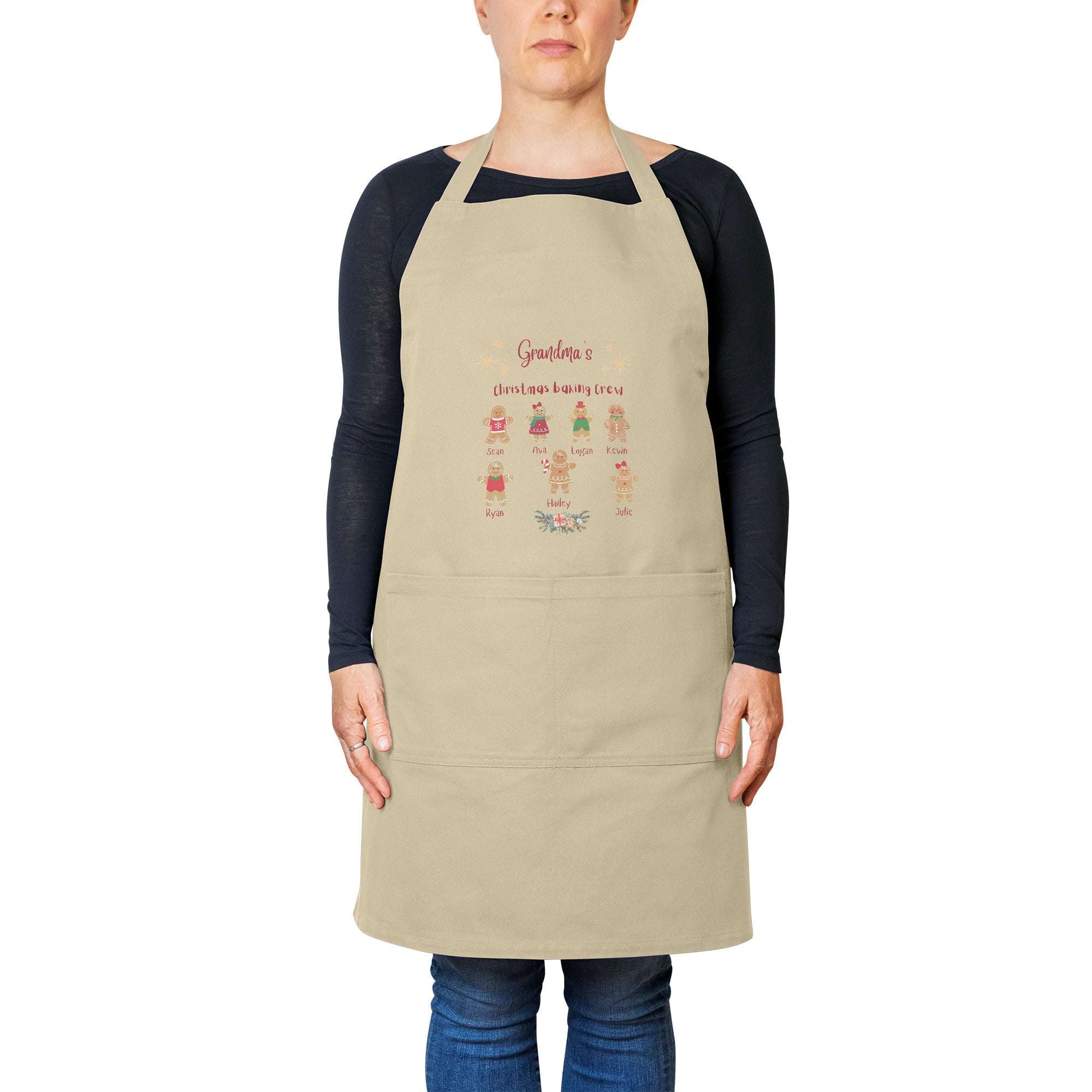 Christmas Apron Grandma&