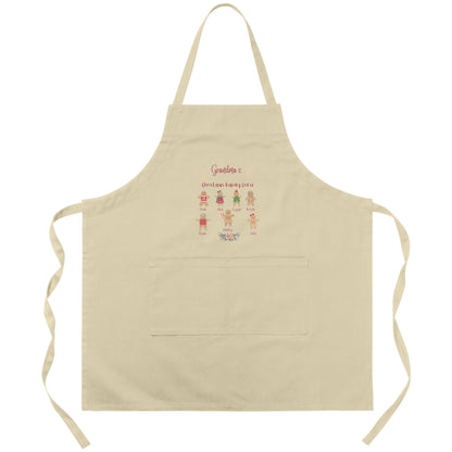 Christmas Apron Grandma&
