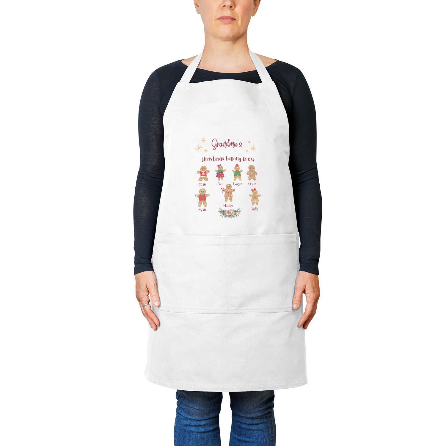 Christmas Apron Grandma&
