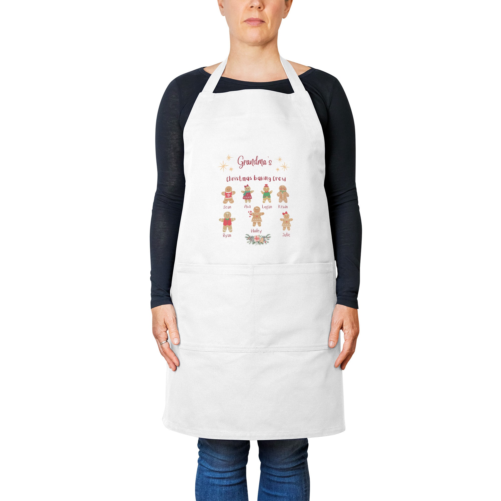 Christmas Apron Grandma&