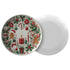 Christmas PlatePRODUCT INFORMATION10" dinner plate manufactured from revolutionary polymer that is:

Microwave Safe
Oven Safe (250° up to 1 hour)
Dishwasher Safe
CPSC-Certified
FDAChristmasLoving.Shop