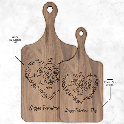 Custom Cutting Board for Valentine&