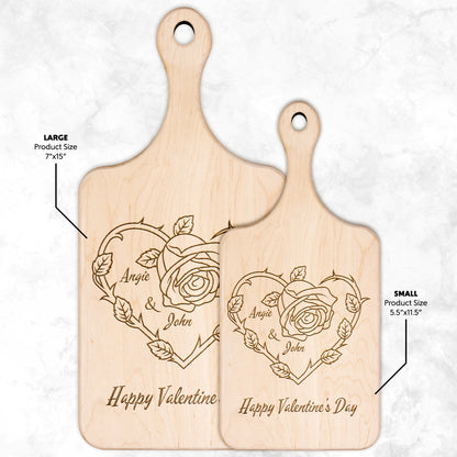 Custom Cutting Board for Valentine&