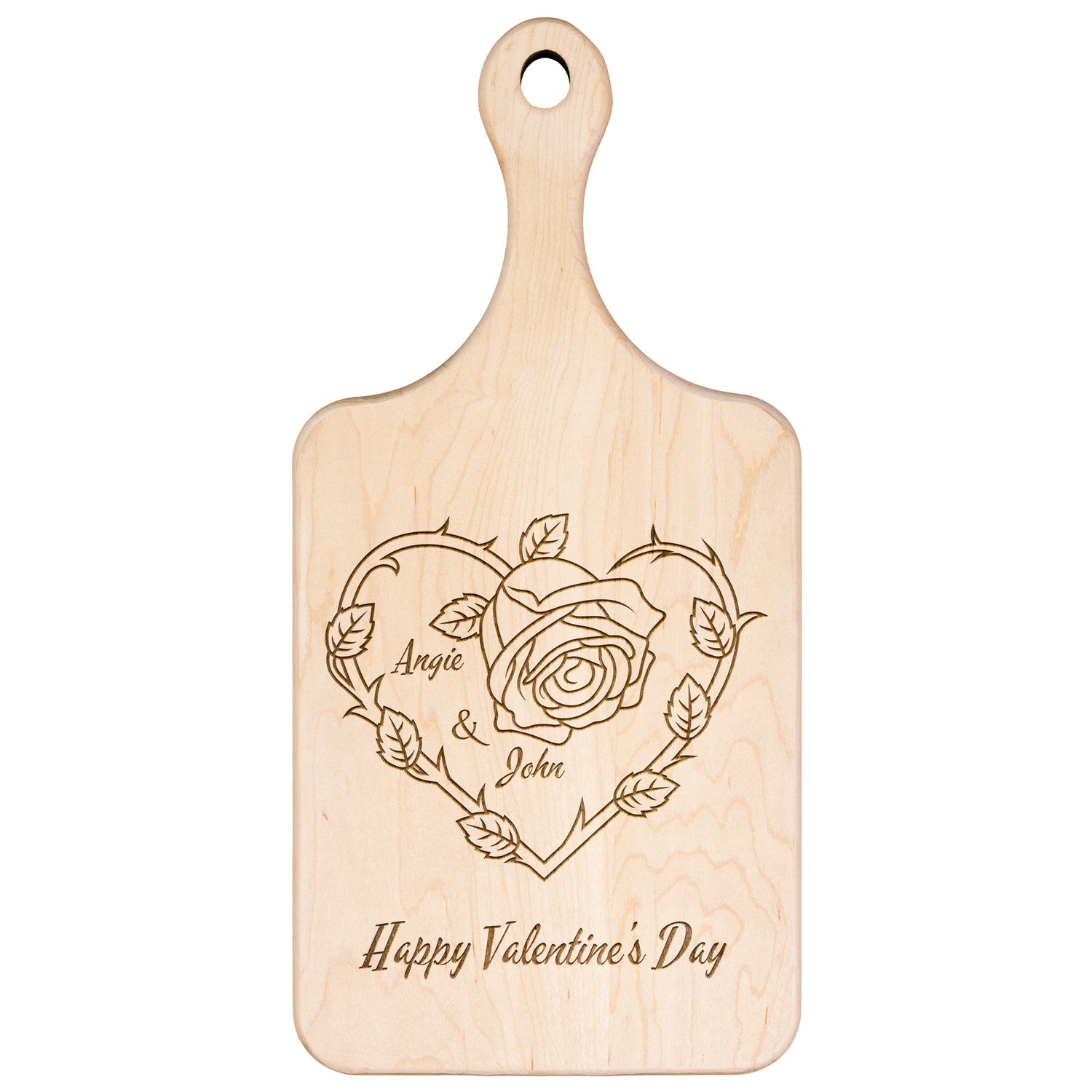 Custom Cutting Board for Valentine&
