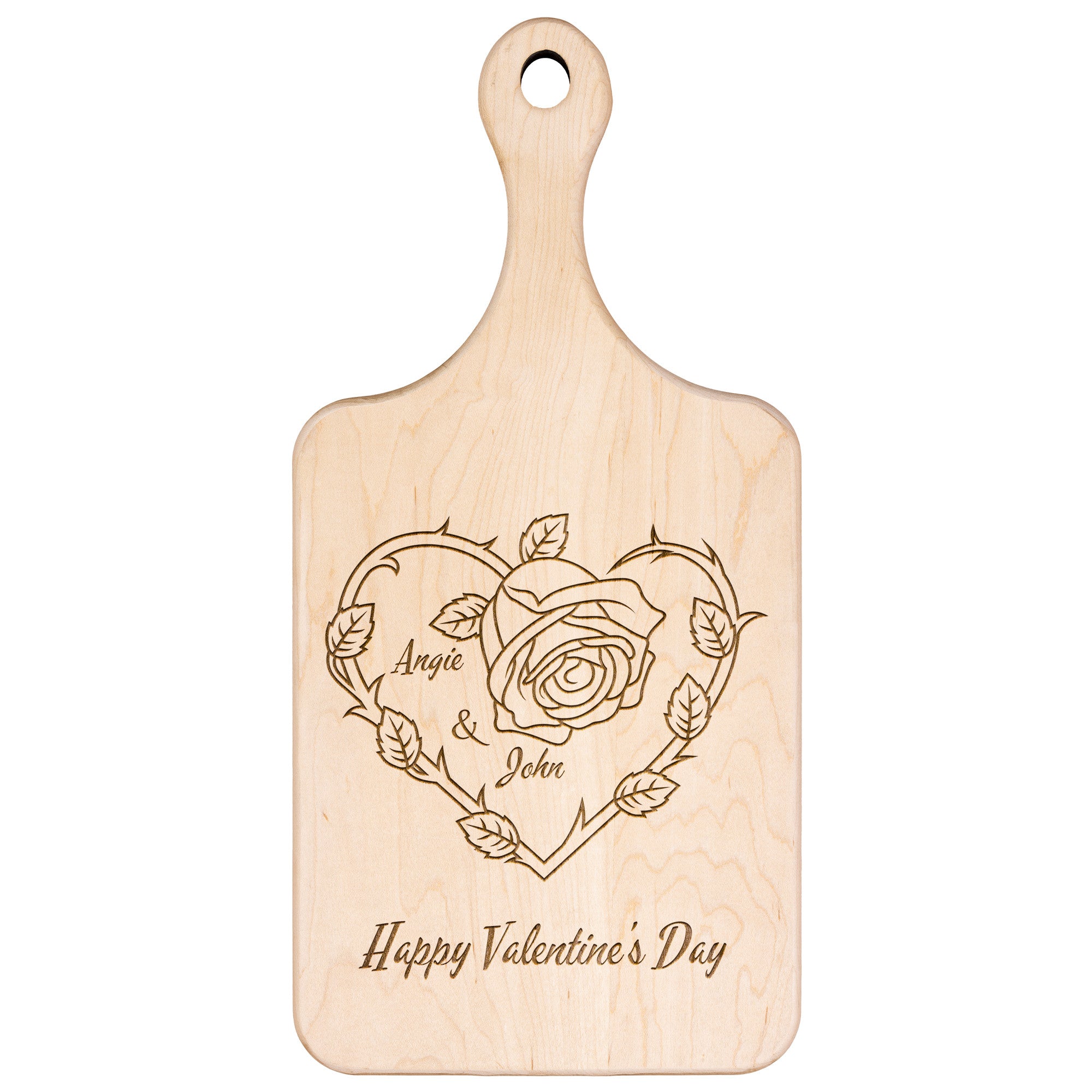 Custom Cutting Board for Valentine&