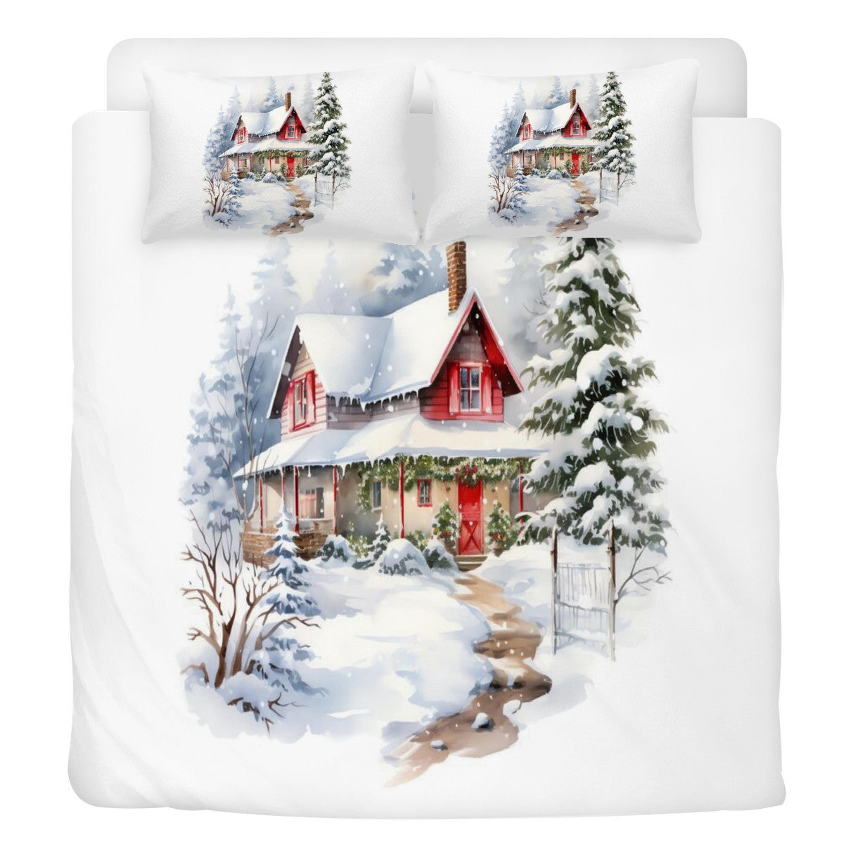 Bedding Winter Christmas decoration