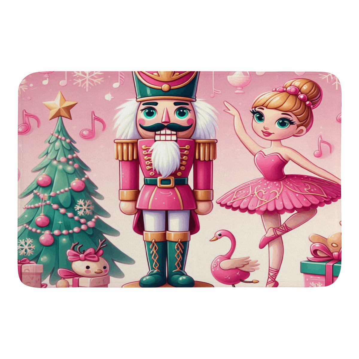 Nutcracker Pink  Doormat