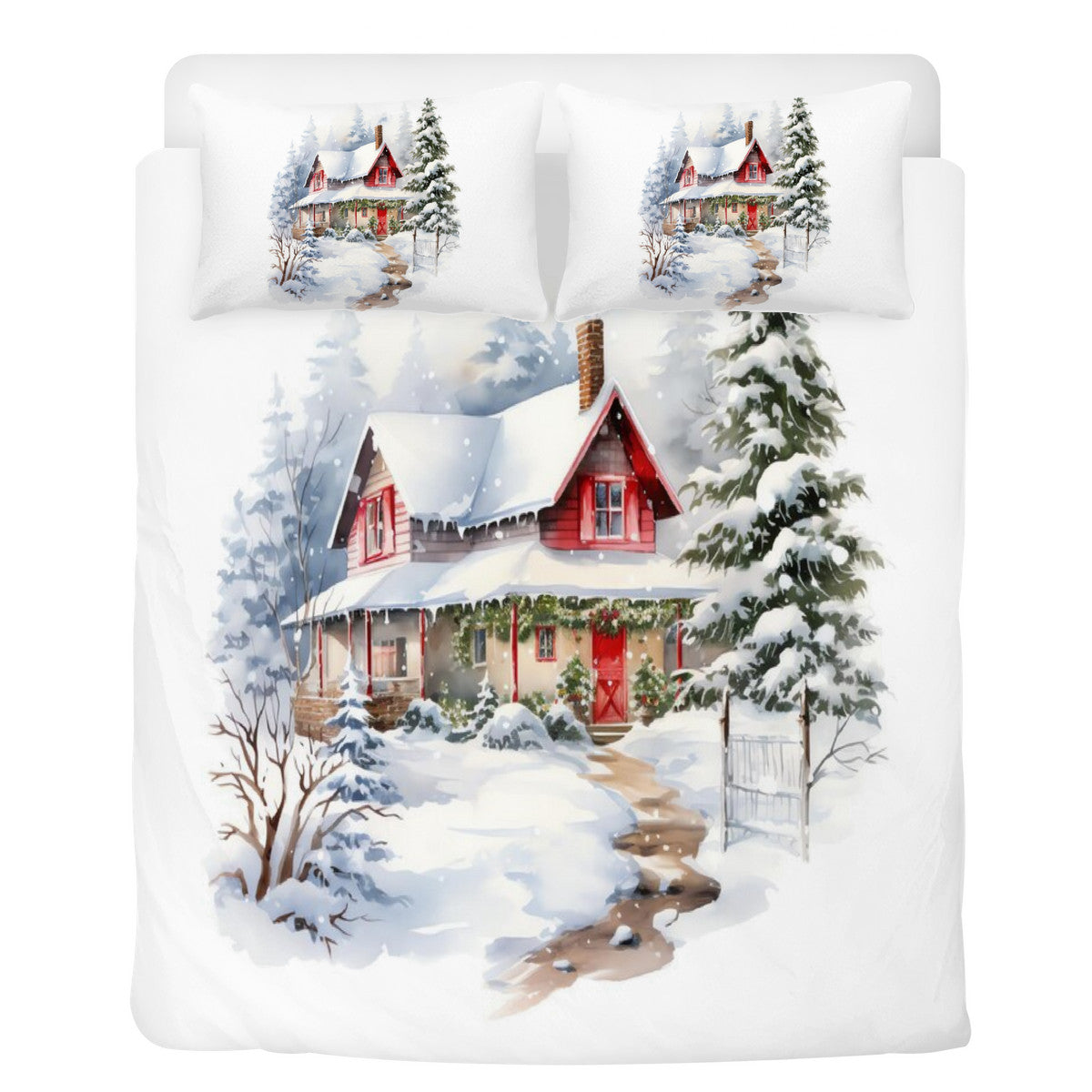 Bedding Winter Christmas decoration