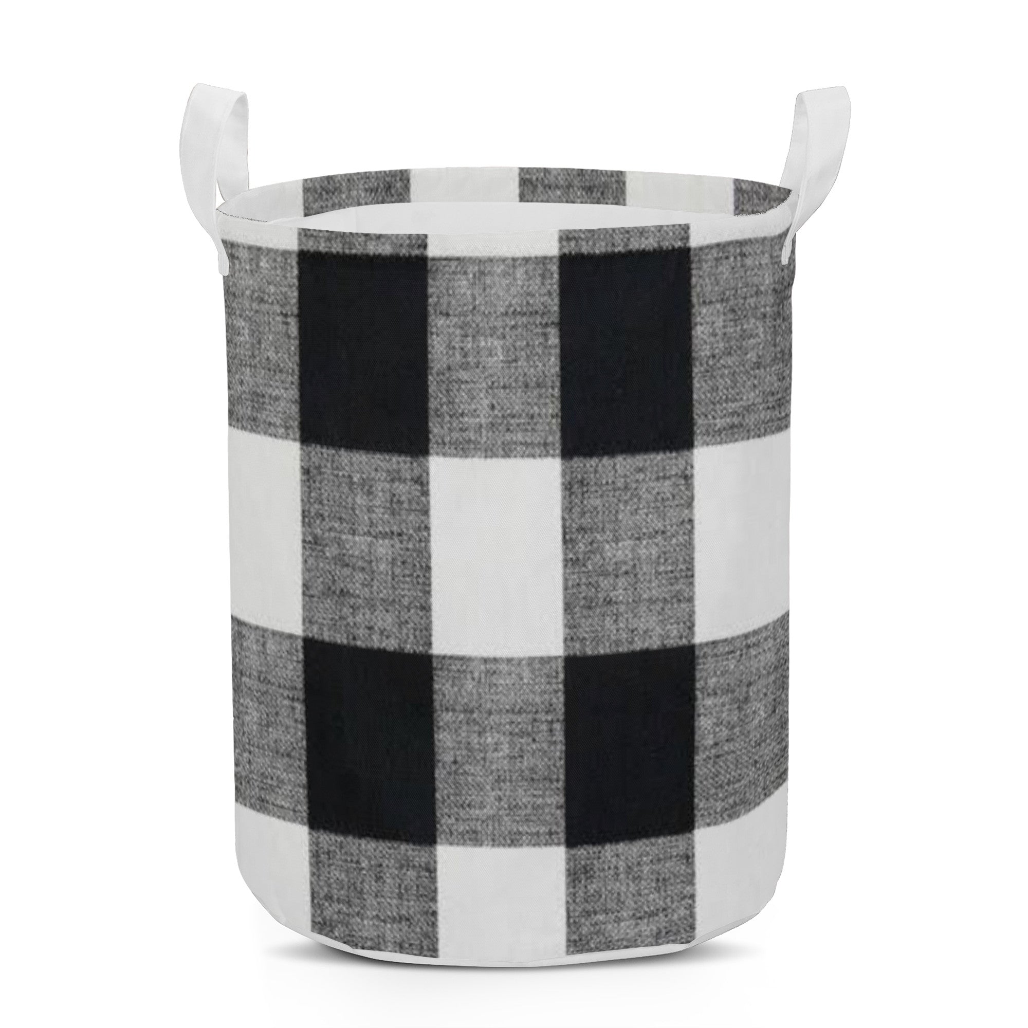 Round Laundry Basket Christmas decor