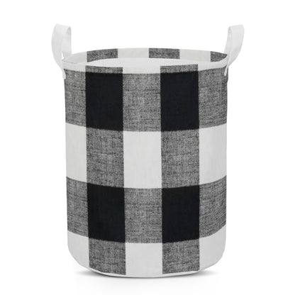 Round Laundry Basket Christmas decor