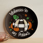 10” Plate Halloween, fall decoration