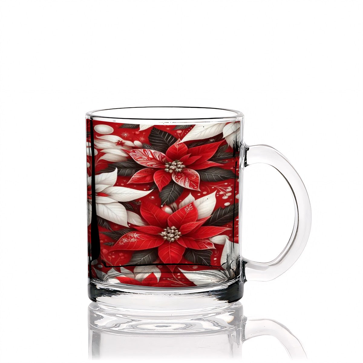 Glass Coffee Cups - One Size - ChristmasLoving.Shop