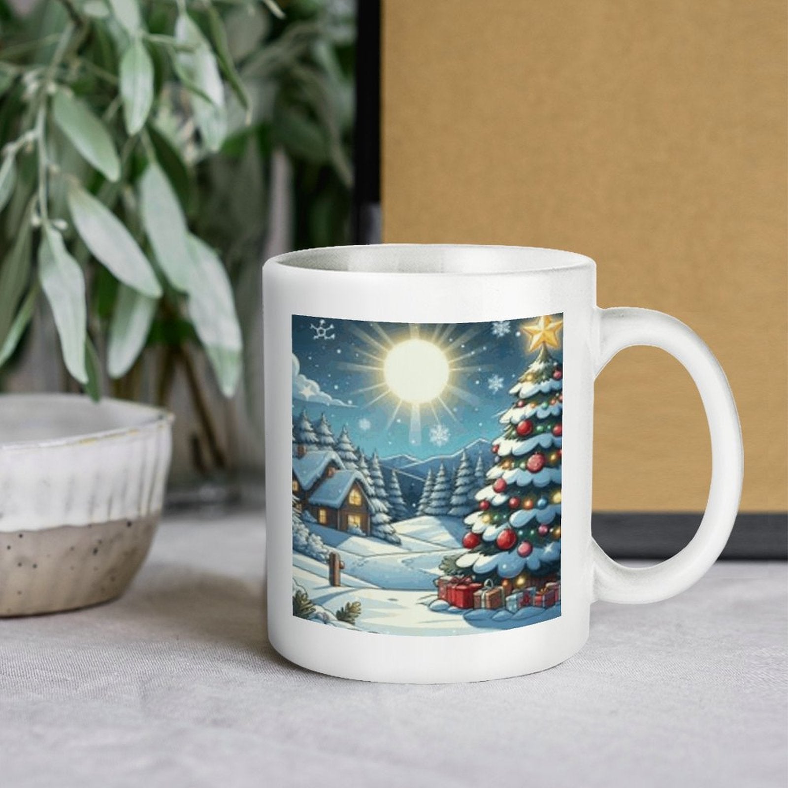 White Mug Printing (Partial Printing)