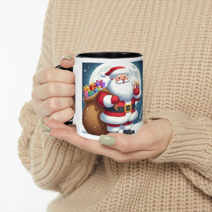 Personalized Two-Tone Mug (325ml/11oz) | Ceramic - santa12