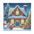 Napkin Fabric｜ Polyester - design4 - White / 6PCS - ChristmasLoving.Shop