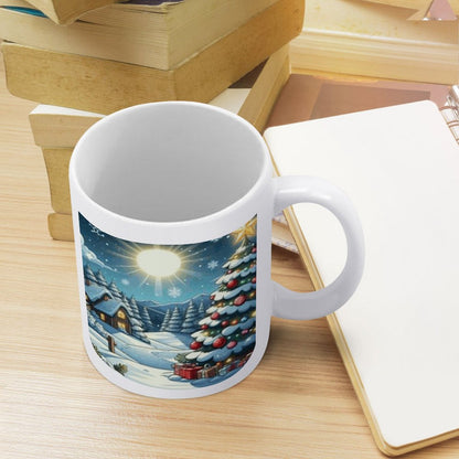 White Mug Printing (Partial Printing)