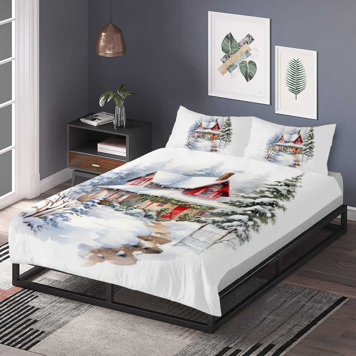 Bedding Winter Christmas decoration