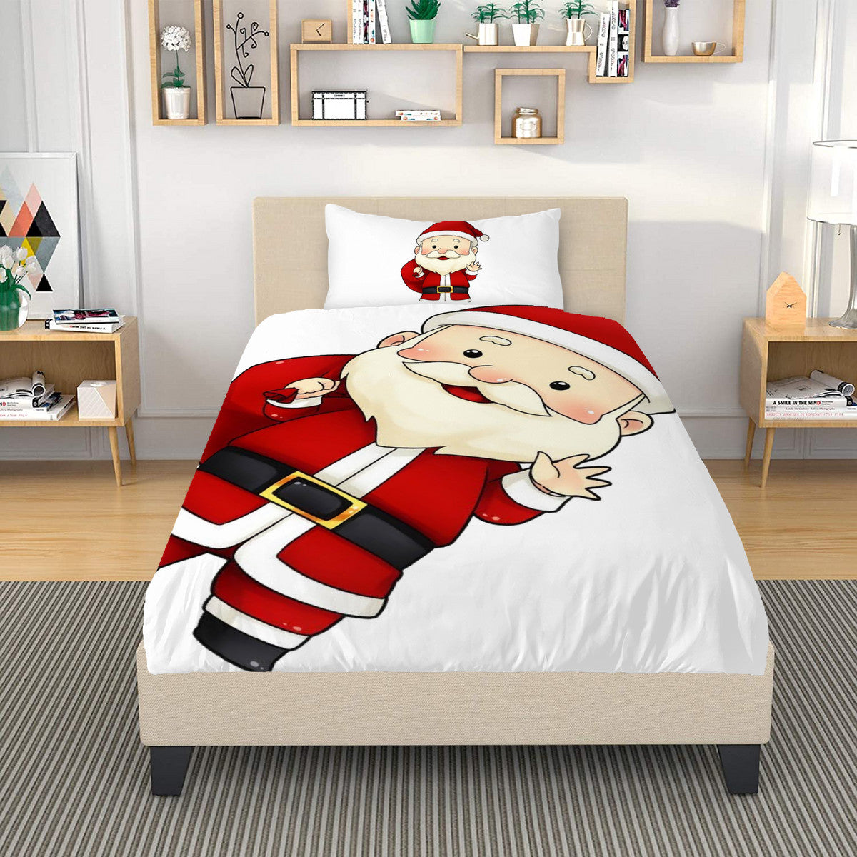 Bedding Santa Claus