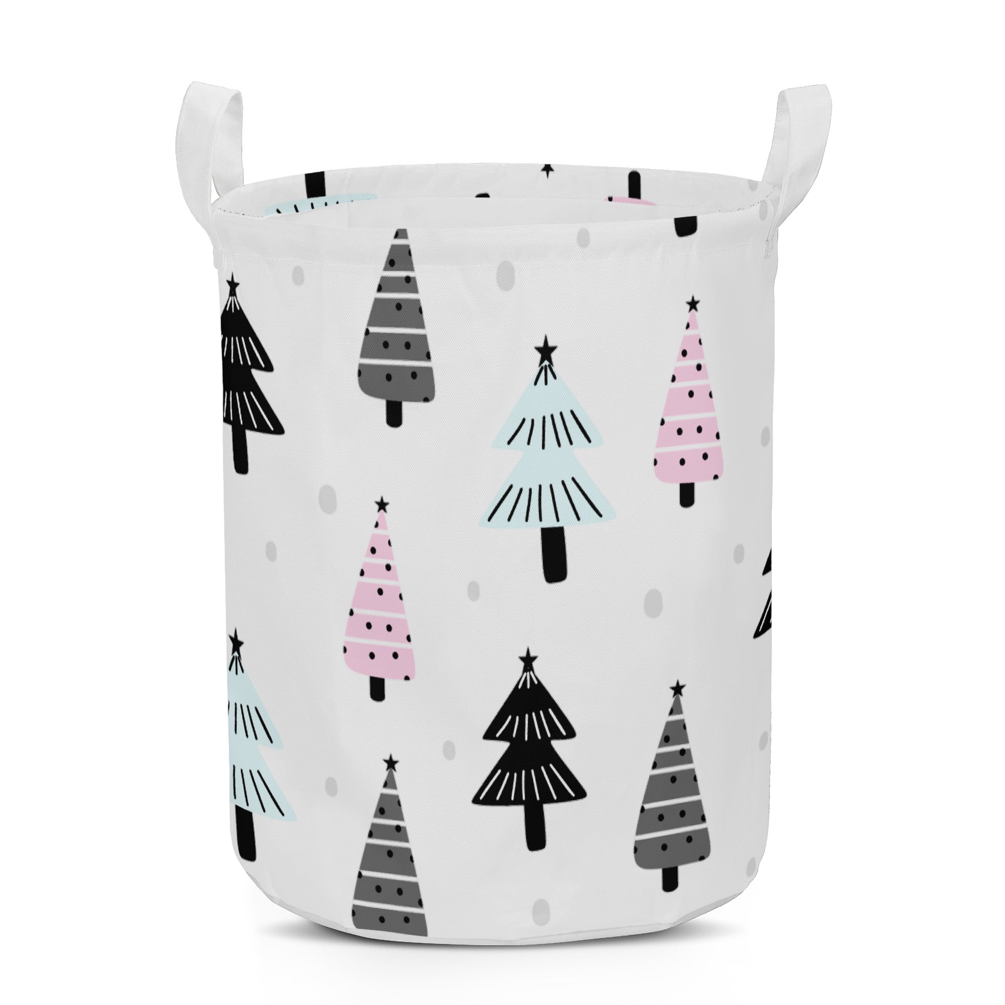 Round Laundry Basket Christmas trees